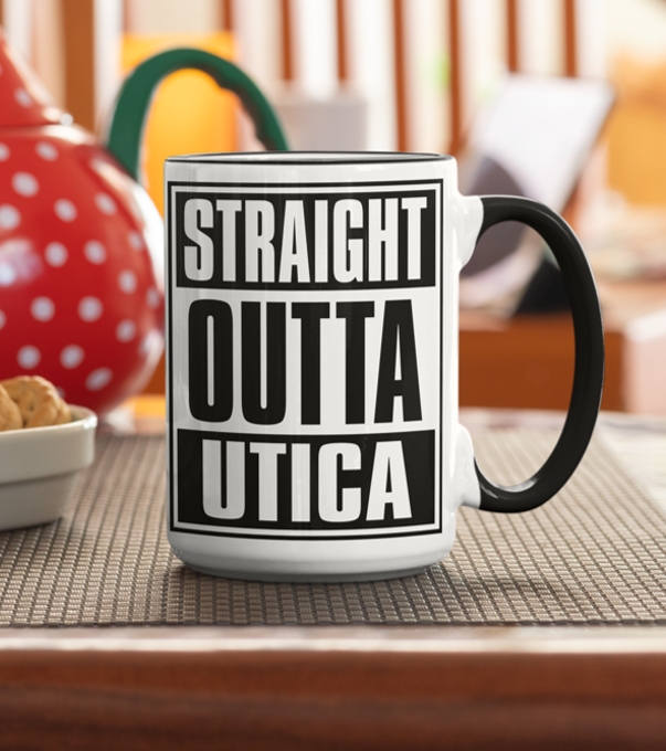 Straight Outta Utica Coffee Mug