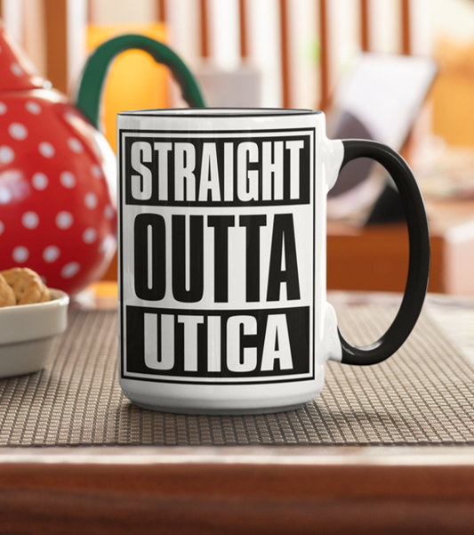Straight Outta Utica Coffee Mug