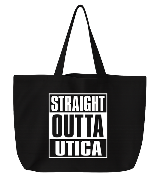 Straight Outta Utica Jumbo Tote