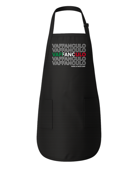 Vaffanculo Stacked Text Apron